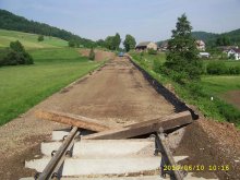 Construction of the Tłumaczów-Ścinawka railway siding - 2/5