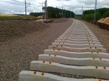 Construction of the detour track No. 18 Kutno-Piła - 4/6