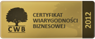 Business Credibility Certificate 2012
